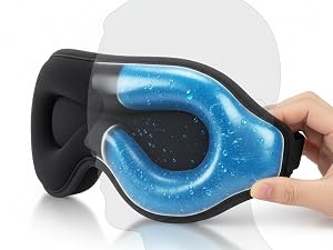 3D gel eye mask