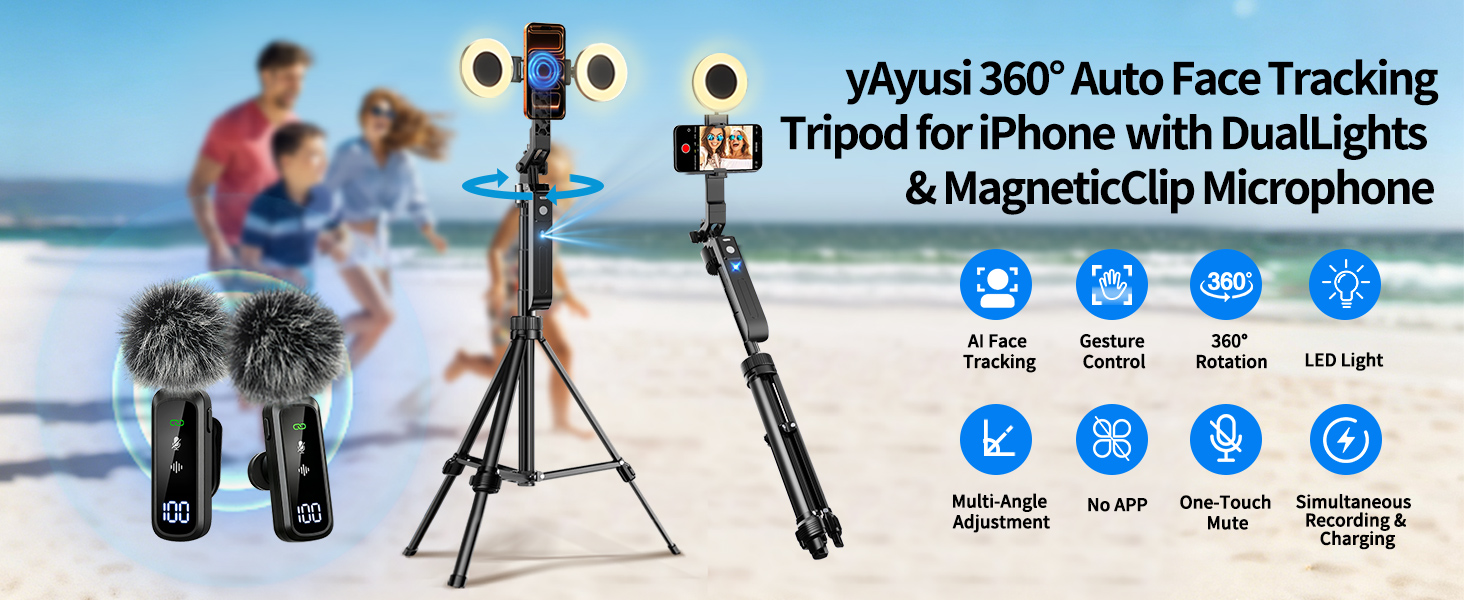 Magnetic Vlogging Kit for iPhone/Android