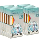 Madisi Colored Pencils Bulk, 12 Packs of 24-Count, 288 Pack | Pre-Sharpened Color Pencils for Kid...