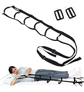 KkaFFe Bed Ladder Assist Pull Up Sit Up with 6 Handles, Adjustable Rope Bed Ladder Strap, Bed Rop...