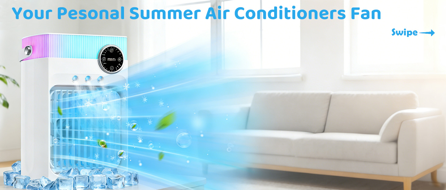 portable air conditioners fan