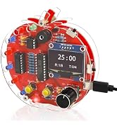 MIOYOOW DIY Pomodoro Timer Soldering Kit with OLED Display, Digital Clock, Customizable Focus, ST...