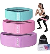 Resistance Bands for Working Out, Exercise Workout Bands for Women & Men, 3 Levels Elastic Stretc...