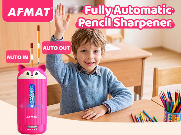 fully automatic pencil sharpener