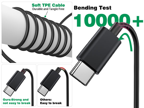 USB C cable 16 ft