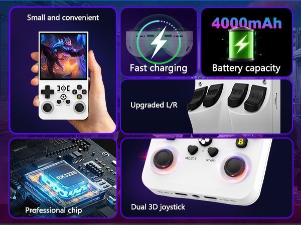 game emulator handheld retro handheld game console handheld game console with games