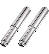 2Pcs Paper Toilet Holder Replacement Rod Toilet Paper Holder Roller Stainless Steel Toilet Paper ...