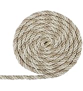 BEL AVENIR Twisted Cord, 0.27 inch 10Yards Cord Trim Basic Sewing Luxury Multicolor Handmade Craf...