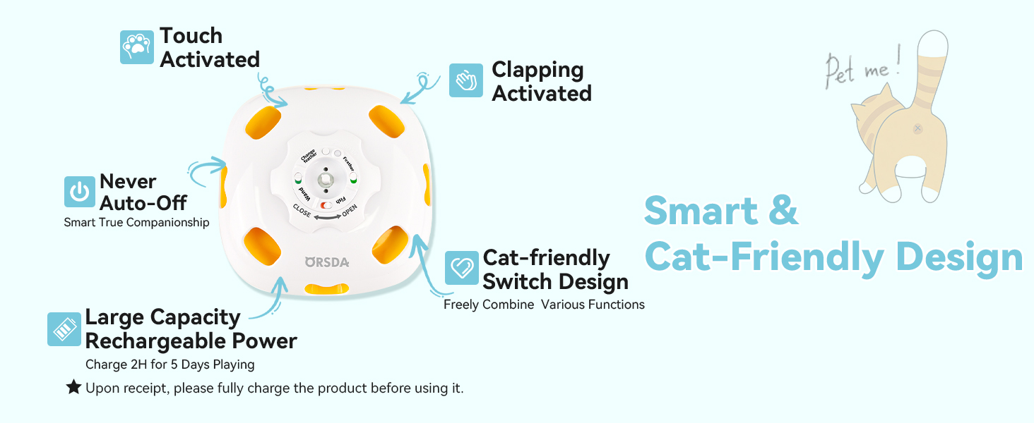Whack-A-Mole Cat Toy