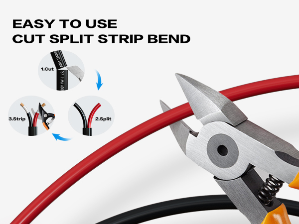 easy to soder, strip, weld, crimp terminals, connect, cut, and wrap