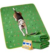 Sunheir Washable Pee Pads for Dogs Large 48" x 48" 2-Pack Reusable Puppy Pads Pet Training Pads, ...