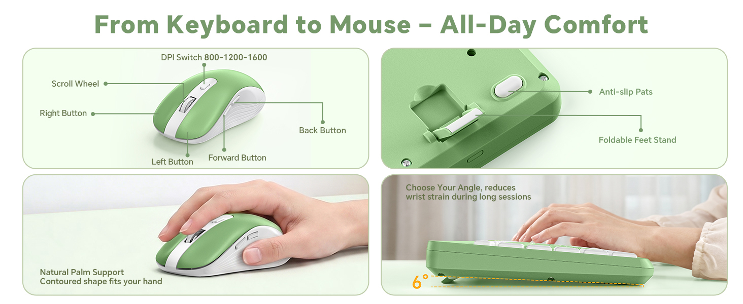computer keyboard mouse combo