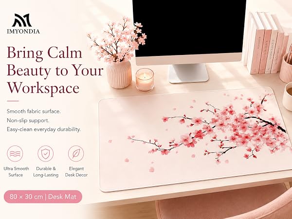 Cherry Blossom Desk Mat