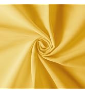 HHZZMIAO Cotton Polyester Broadcloth Fabric 57" Wide by The Yard Soft, Lightweight & Breathable M...