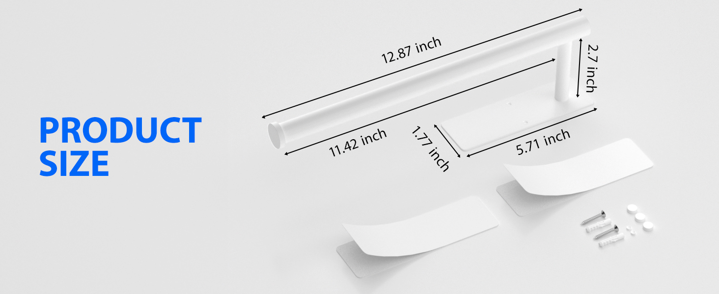 adhesive paper towel holder