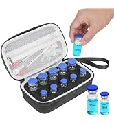 10slots Peptide Case for Fridge, Insulin & Peptide Vials Storage Case for 3ml or 10ml Vials, Spac...