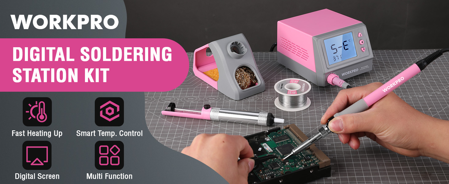digital soldering station kit