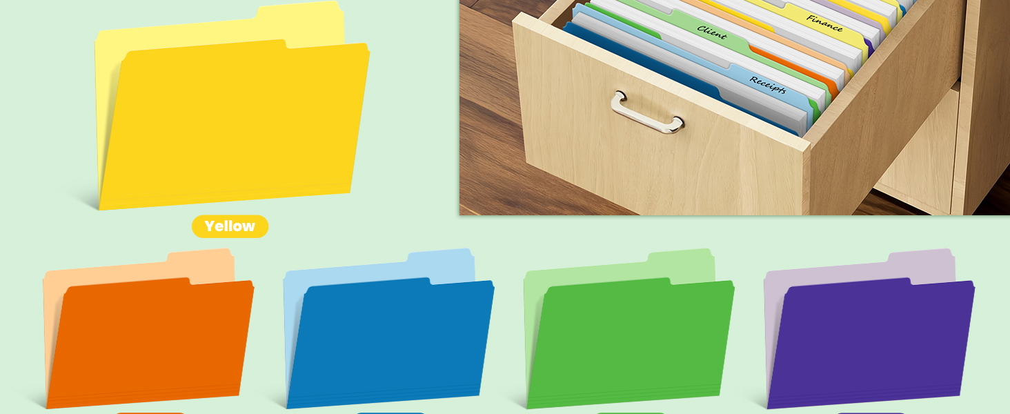 manila file folders