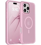 ZOYTONE Magnetic for iPhone 16 Pro Case, Compatible with MagSafe, Threaded Border Non-Slip, 4 Cor...
