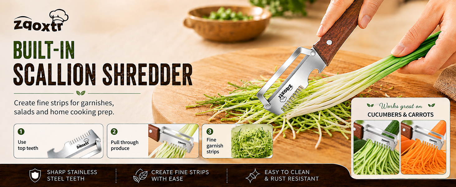 3-in-1 Multifunctional Vegetable Peeler