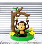 Cute Solar Powered Dancing Monkey Toys - Kawaii Solar Monkey Swinging Animated Bobble Dancer Toy ...
