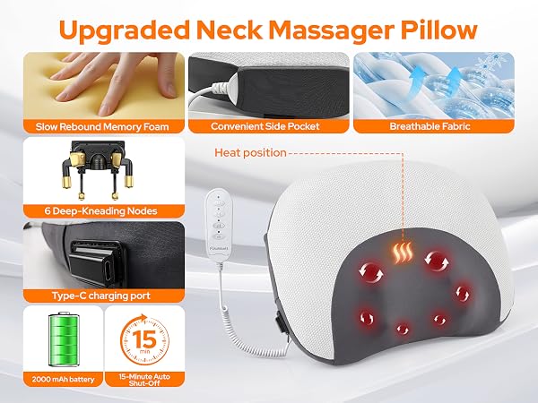 neck massager pillow