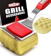 GRILLART Grill Brush Bristle Free. SteamWizards BBQ Replaceable Cleaning Head, Unique Seamless-Fi...
