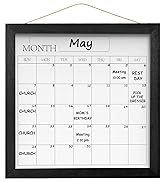 Monthly Calendar Dry Erase Whiteboard