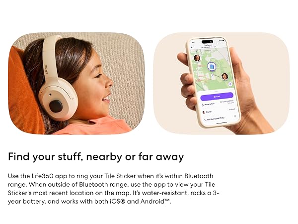 Find your stuff, nearby or far away