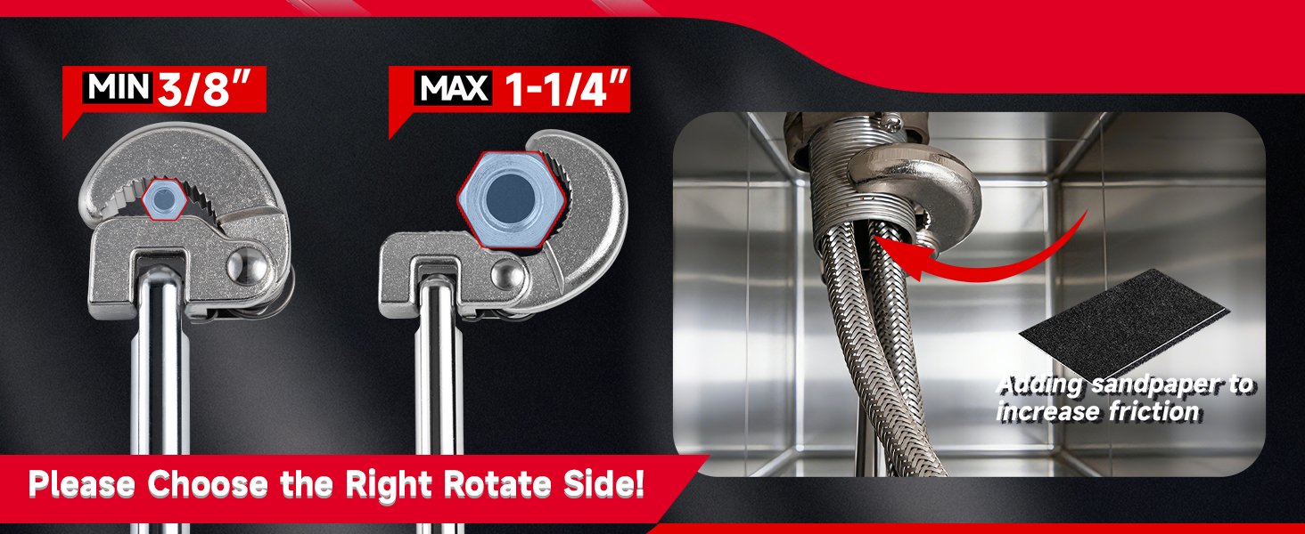 sink wrench faucet tool