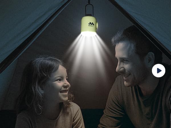 Dimmable camping light