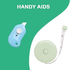 Tape measure and utility knife