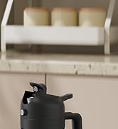 YARRAMATE 16oz/470ml Light-Blocking Dark Oil Sprayer for Cooking, 2 in 1 Olive Oil Dispenser Bott...
