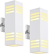 Housen Solutions Dusk to Dawn Outdoor Lighting, Waterproof Exterior Light Fixture with E26 Socket...