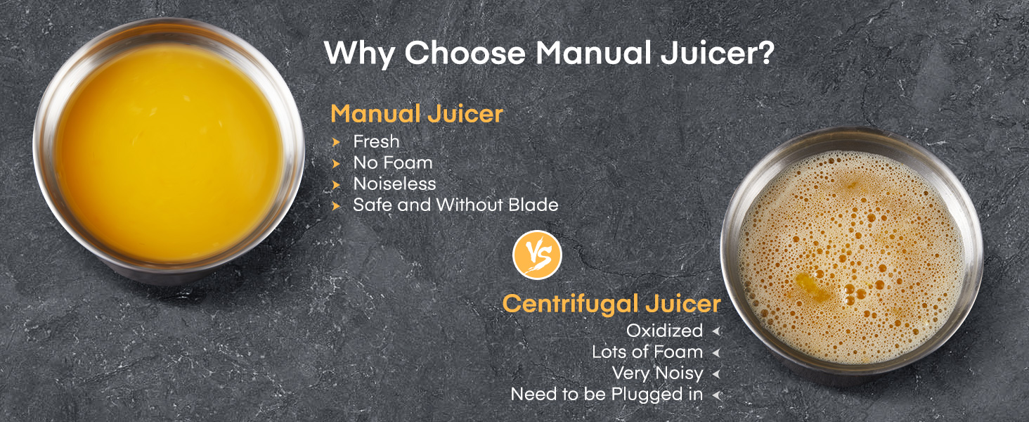 manual juicer