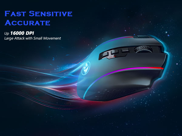 16000 DPI Gaming Mouse