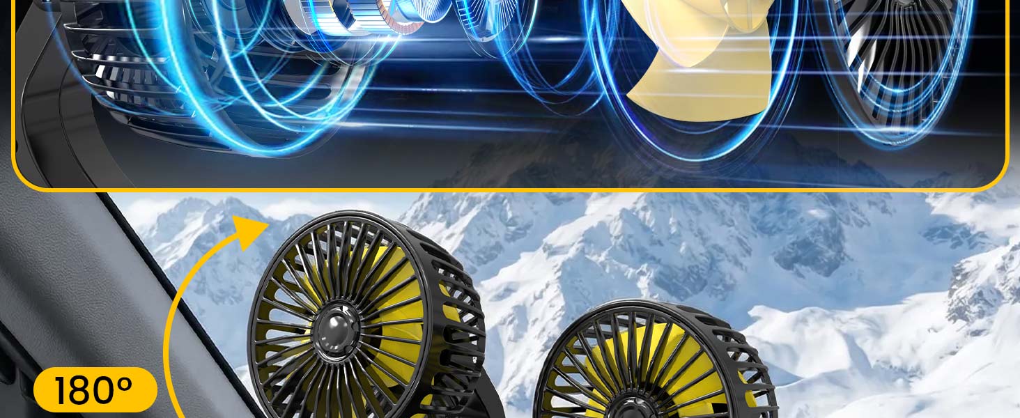fan for car