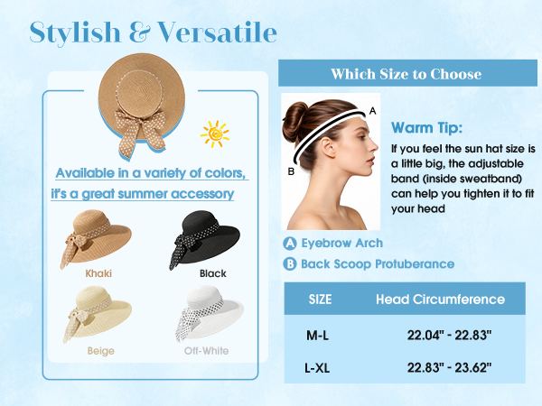 beach hats for women