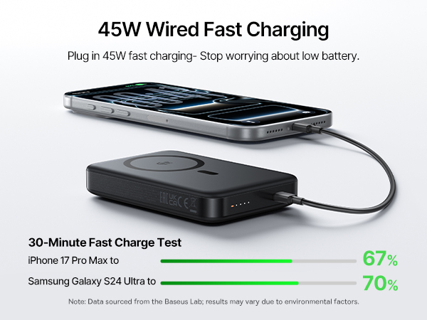 enerfill fm21 qi2.2 magsafe portable charger