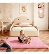 Ehayx Pink Rugs for Bedroom, 4x6 Soft Fluffy Small Area Rug for Living Room, Shag Bedside Carpet ...