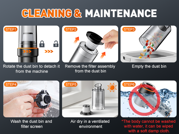 handheld vacuum cleaner