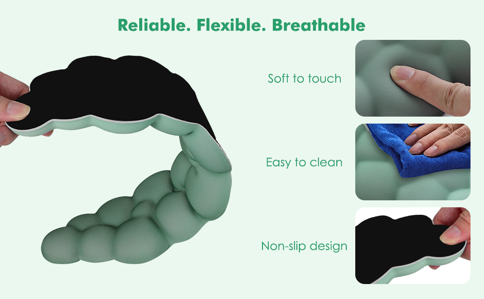 Durable. Flexible. Breathable