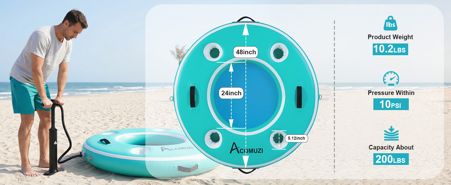 Inflatable Floating Bar