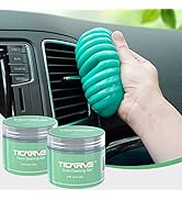 TICARVE 2Pack Cleaning Gel for Car Detailing Vent Cleaner Cleaning Putty Gel Auto Detail Tools Ca...