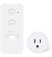 Greencycle Remote Control Outlet Plug, Remote Light Switches Wireless Indoor, Outlet Timer Indoor...