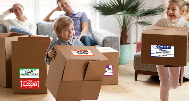 labels for moving boxes