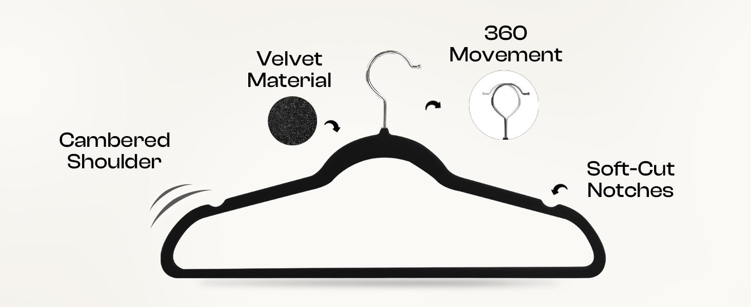 Velvet Suit Hangers