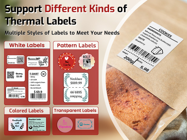 bluetooth label printer
