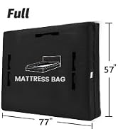 Mattress Bags for Moving and Storage, BETU Full Size Waterproof Mattress Protector Mattress Cover...