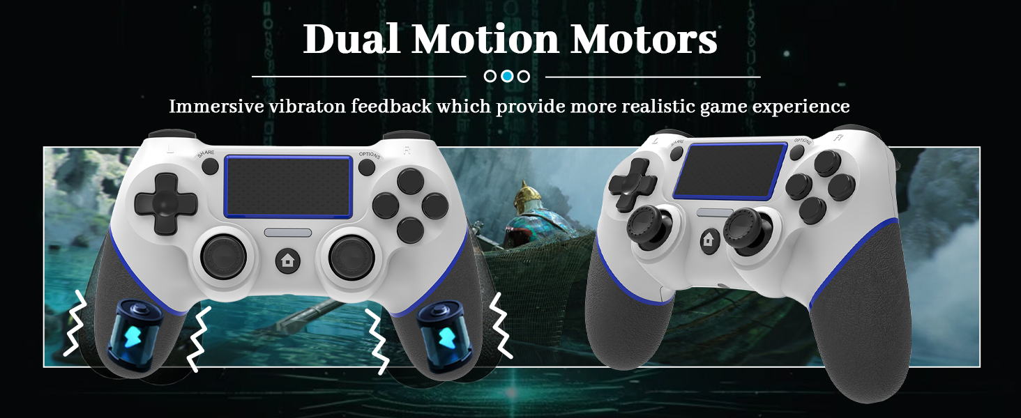 ps4 controller, playstation 4 controller, ps4 controller dualshock 4, dualshock 4,control ps4,White